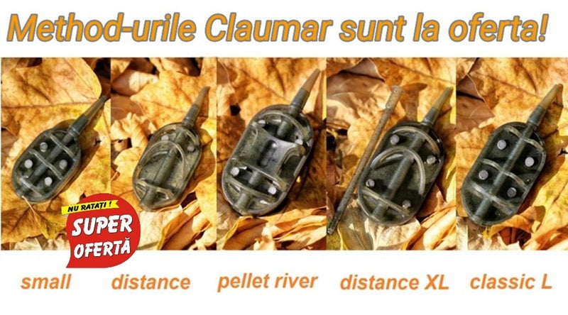 Super Ofertă la Method-urile Claumar Pescar!