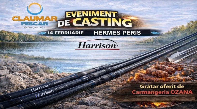 Casting cu lansetele Harrison 2026 - Hermes Periș