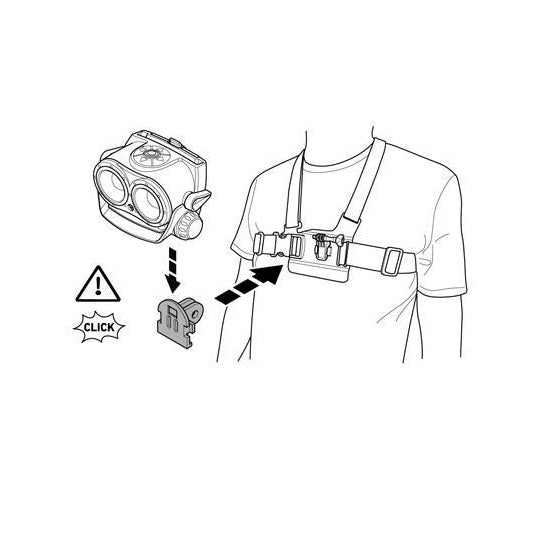 ADAPTOR LED LENSER GOPRO PT. XEO19R