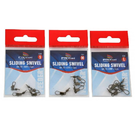 AGRAFA CULISANTA PTFE FALCON SLIDING SWIVEL S 4BUC/PLIC