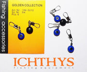 AGRAFA ICHTHYS CULISANTA CU VARTEJ SMALL 6buc/plic
