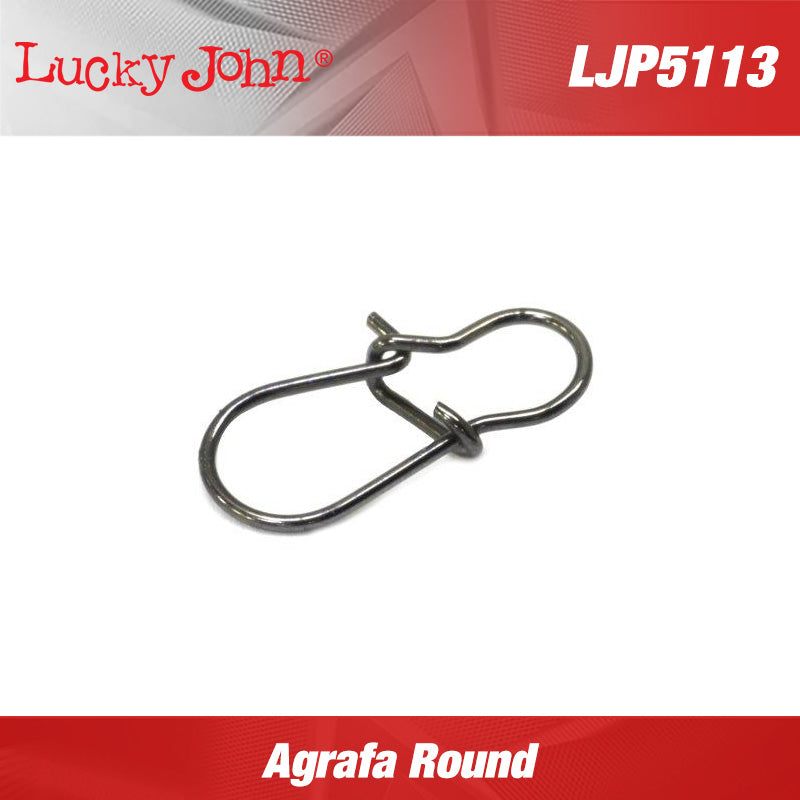 AGRAFA RAPIDA LUCKY JOHN ROUND SNAP BN 10buc
