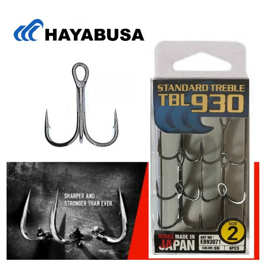 ANCORE HAYABUSA TBL 930 BLACK NICHEL NR 4  6 BUC