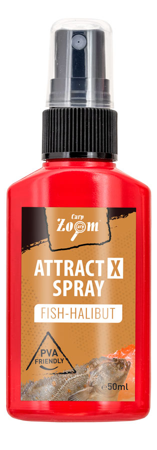 ATRACTANT CARP ZOOM SPRAY 50ml Fish Halibut