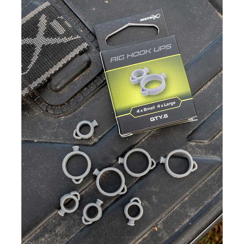Accesorii Fixare Monturi MATRIX Rig Hook Ups 8buc/pac