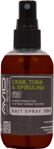 Aditiv AVID Bait Spray, Crab Tuna Spirulina, 100ml