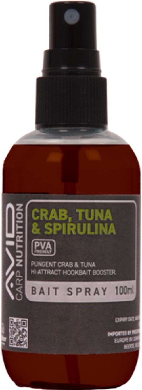 Aditiv AVID Bait Spray, Crab Tuna Spirulina, 100ml
