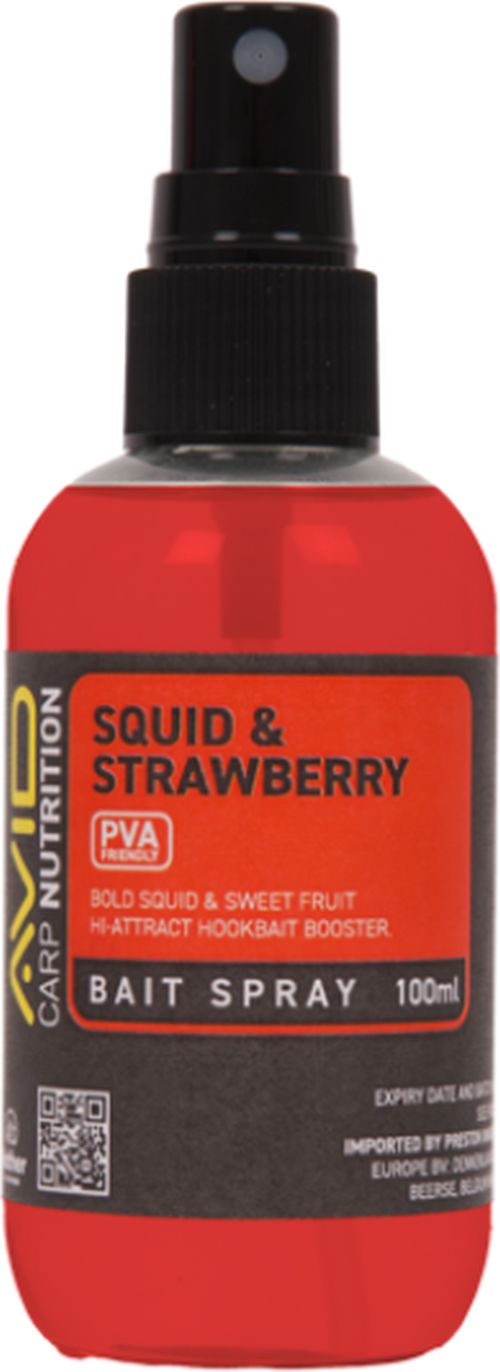 Aditiv AVID Bait Spray, Squid &amp; Strawberry, 100ml