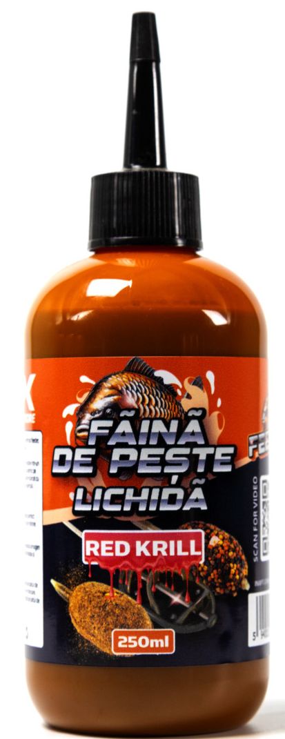 Aditiv Lichid CPK Feeder Faina De Peste, Red Krill, 250ml