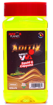 Aditiv Lichid SENZOR Fumigena Impact VM, Squid Capsuna, 500ml