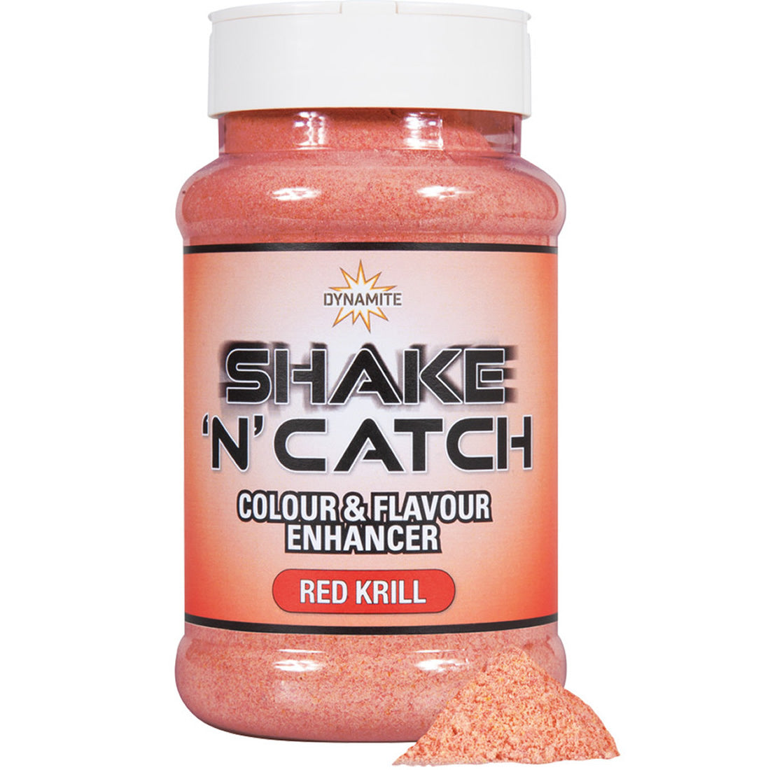 Aditiv Praf DYNAMITE BAITS Shake N' Catch Colour &amp; Flavor Enhancer, Red Krill, 260g