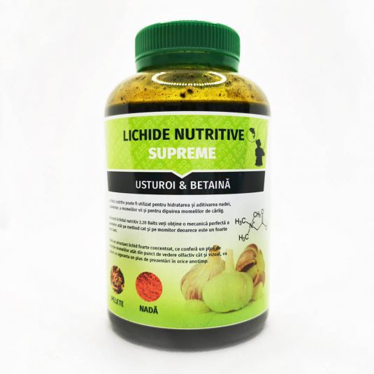  Aditiv lichid 220 Baits Supreme Usturoi &amp; Betaina - 250ml