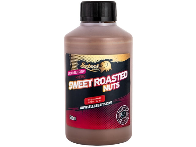 Aditiv lichid Select Baits Hydro Sweet Roasted Nuts Liquid 500ml