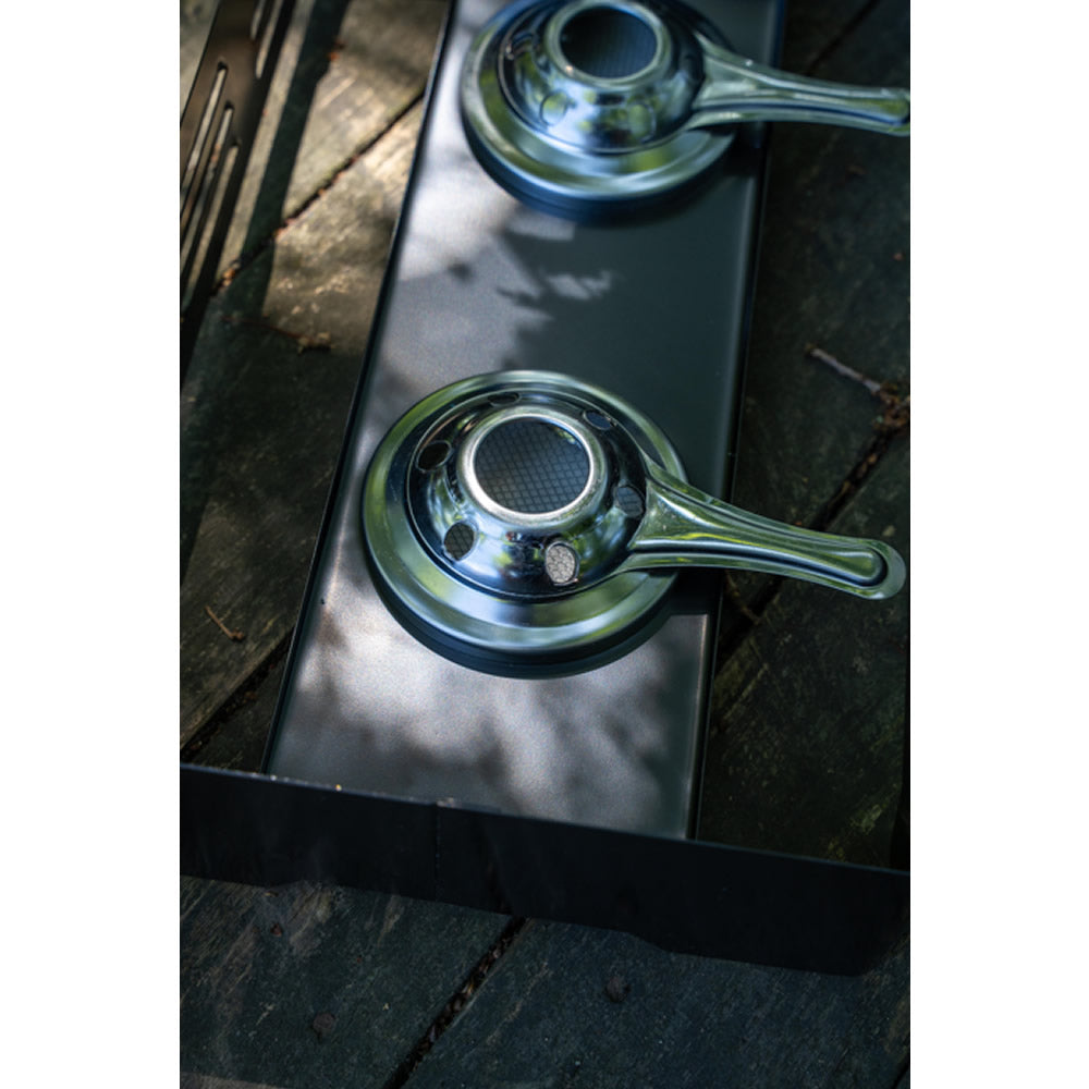 Afumatoare ZEBCO Magic Fish Smoker Two Burner, 43x27x11cm