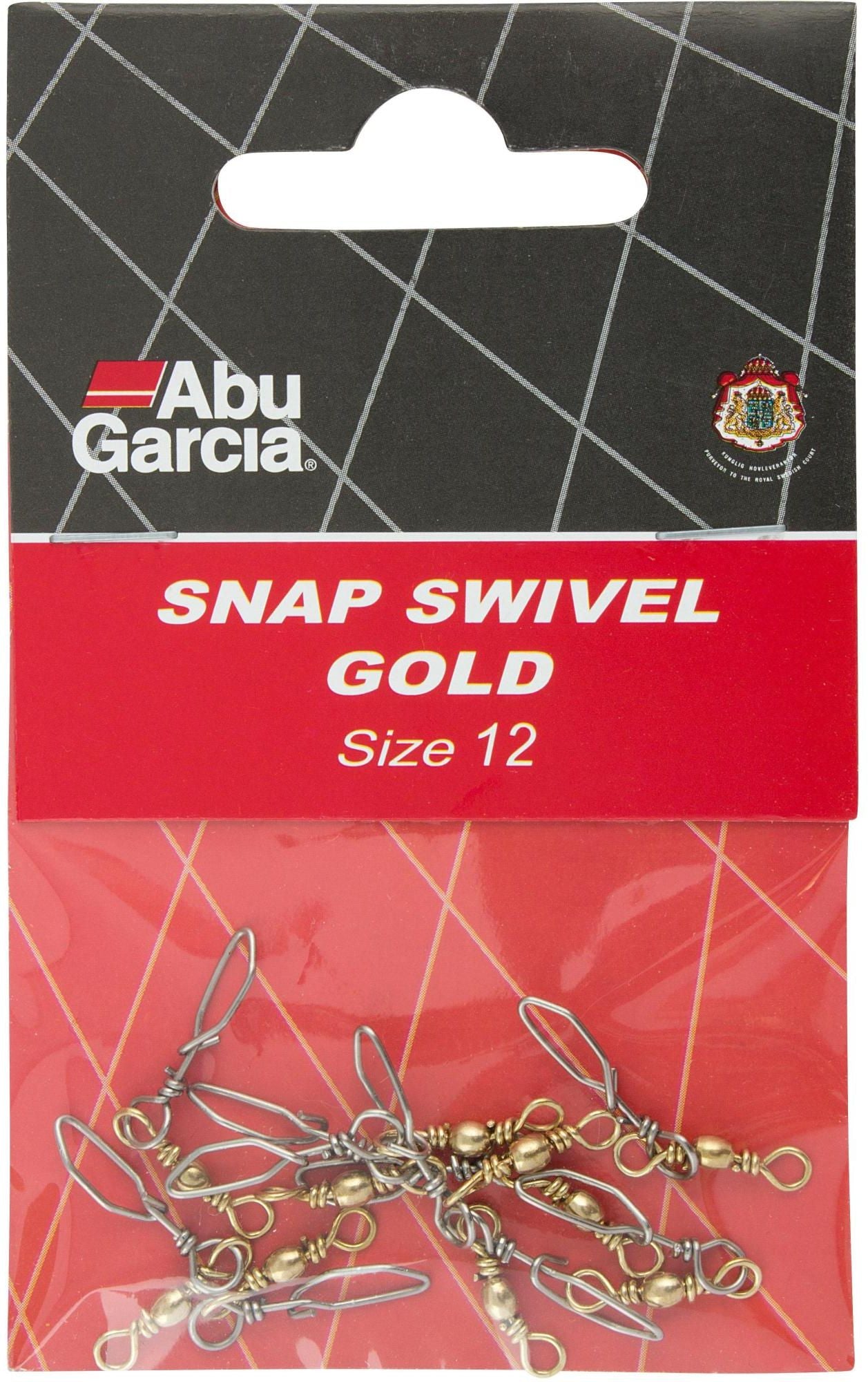 Agrafa ABU GARCIA Snap Swivels Gold 10buc/pac