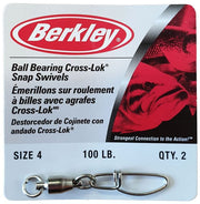 Agrafa Berkley McMahon Ball Bearing Swivels + Vartej cu Rulment, Inox Nr.4, 2buc/plic