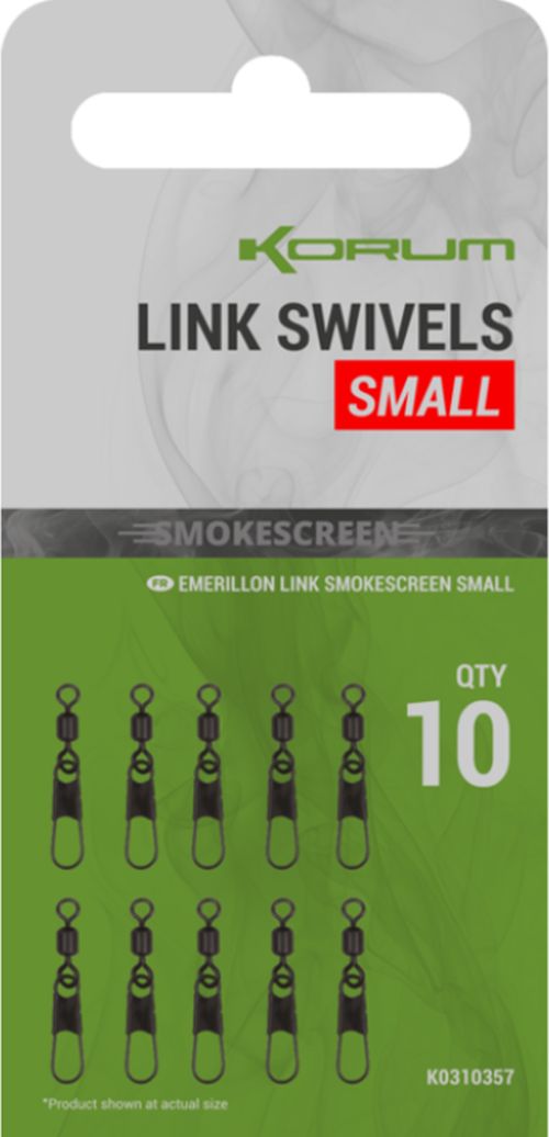 Agrafa Cu Vartej KORUM Smokescreen Link Swivels Small, 10buc/pac