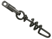 Agrafa Cu Vartej Mikado Heavy Swivel With Screwed Snap Black Matt 5Buc/plic