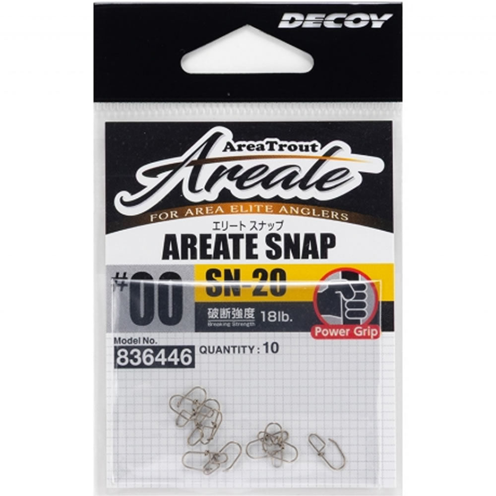 Agrafa DECOY Areate Snap SN20 Nr. 10buc/pac