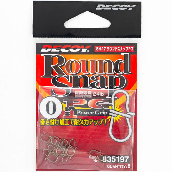 Agrafa Decoy SN-17 Round Snap PG Power Grip 8buc/pac