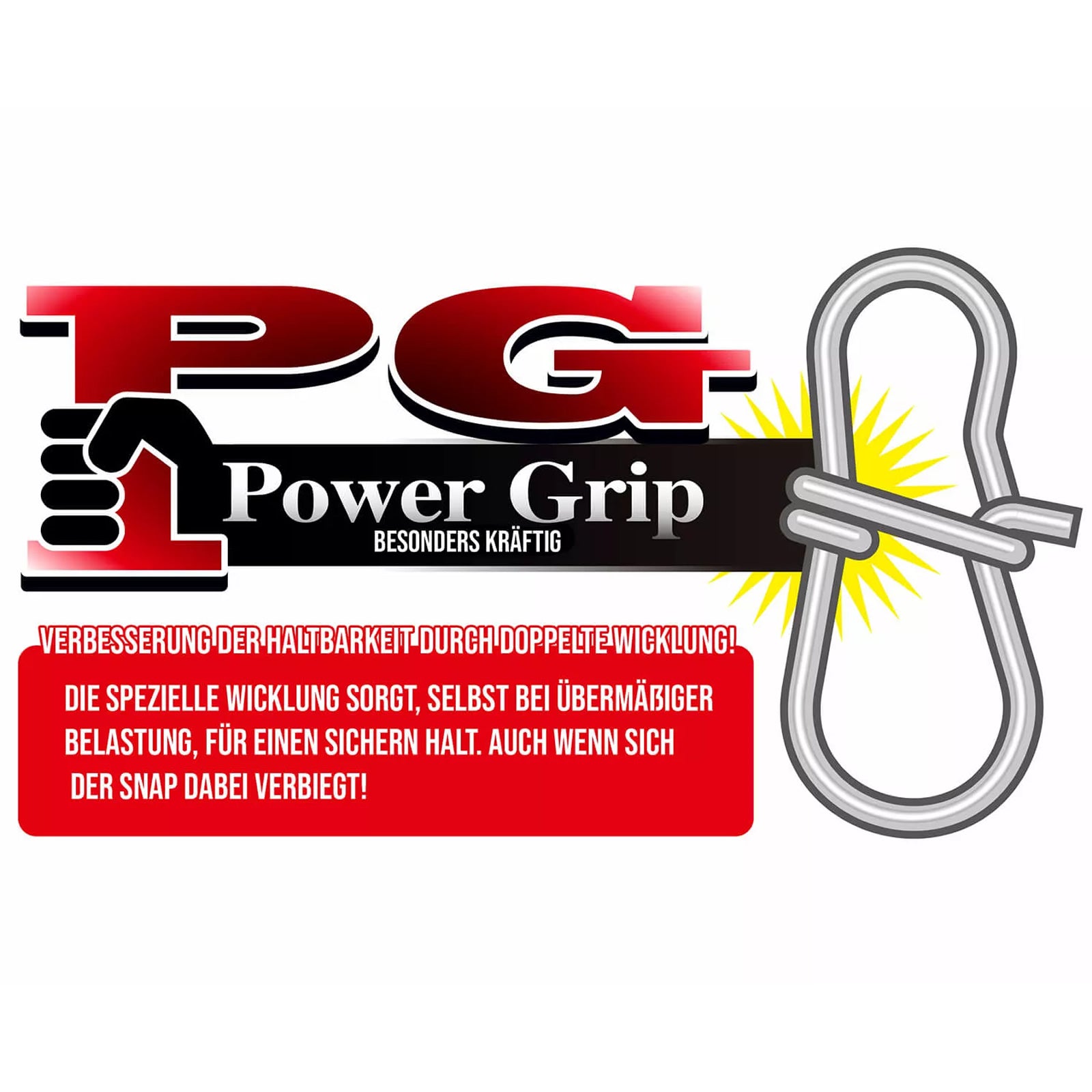 Agrafa Decoy SN-17 Round Snap PG Power Grip 8buc/pac