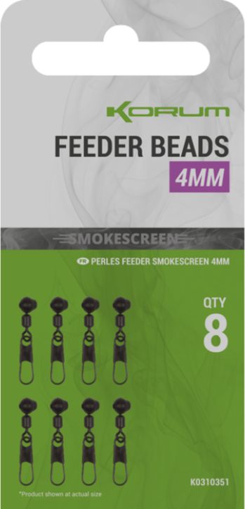 Agrafa KORUM Smokescreen Feeder Beads 8buc/pac