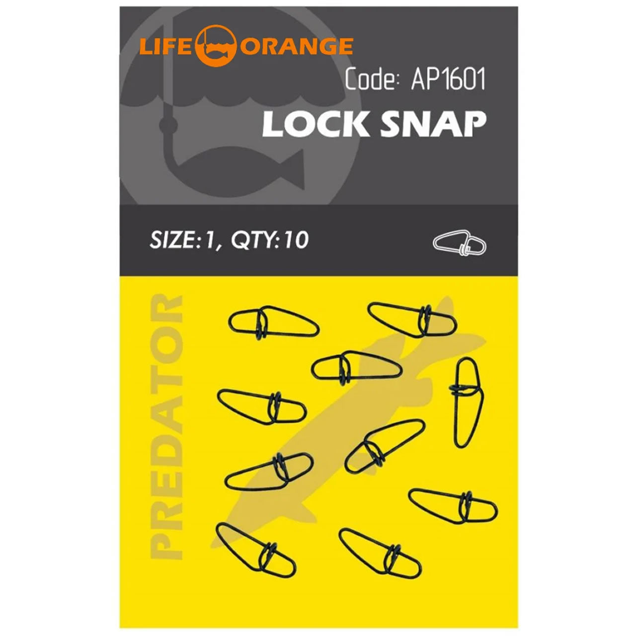 Agrafa Orange Quick Snap No.0, 10buc/pac