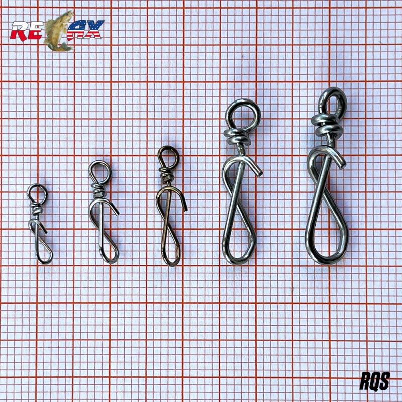 Agrafa Rapida Relax Tackle Spiral Quick Snap Nr.3, 0.6mm, 18kg, 10buc/pac