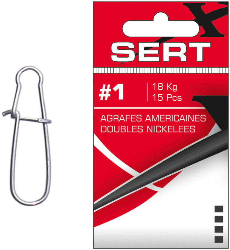 Agrafa Sert Americana Dubla XT, Nr.2, 25kg, 10buc/plic