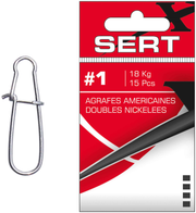 Agrafa Sert Americana Dubla XT, Nr.3, 30kg, 10buc/plic