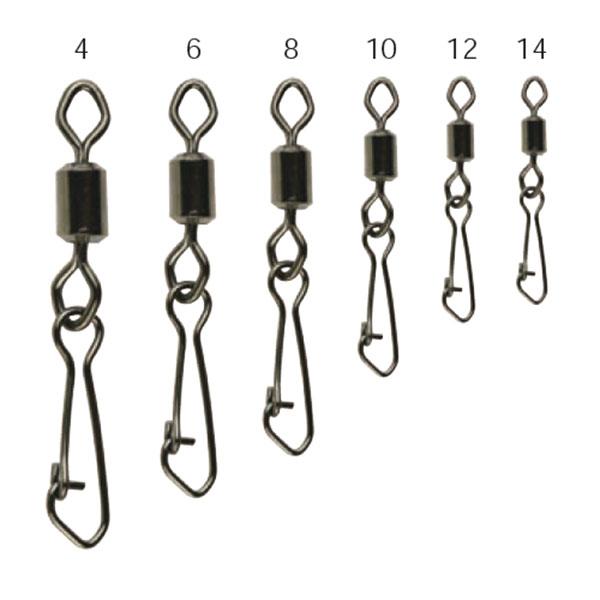 Agrafa + Vartej Mustad Nr 4 65Kg 10Buc