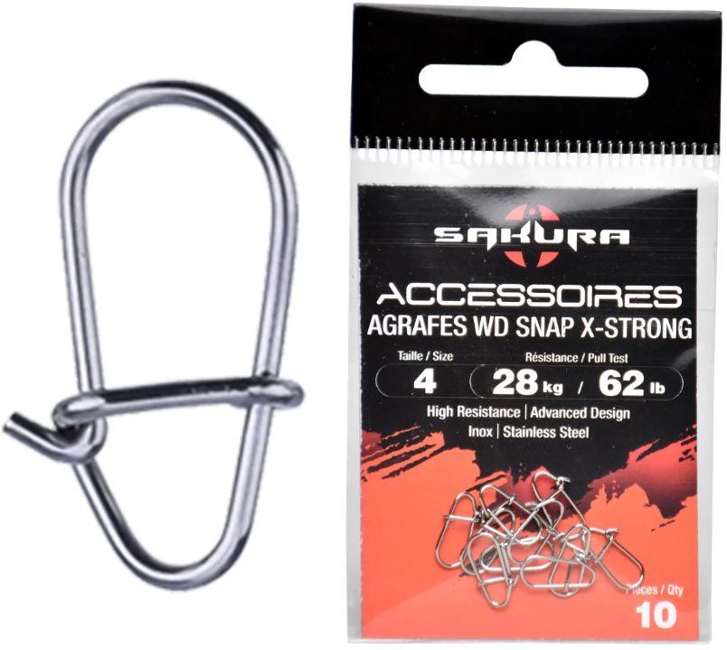 Agrafe Rapide Sert WD Snap X-Strong Nickel 10buc