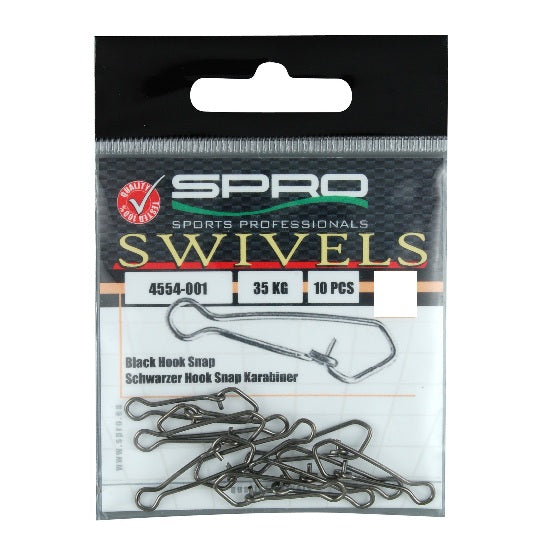 Agrafe Spro Black Hook Snap nr
