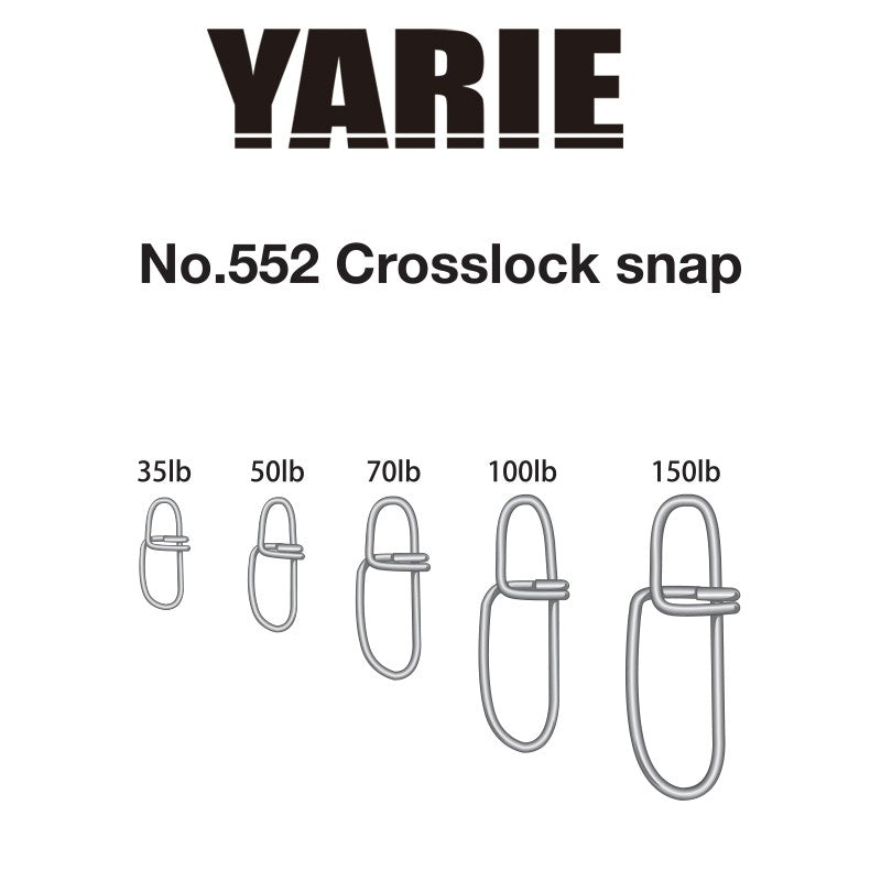 Agrafe Yarie Jespa 552 Crosslock Snap