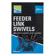 Agrafe cu Vartej Preston Double Feeder Link Swivels