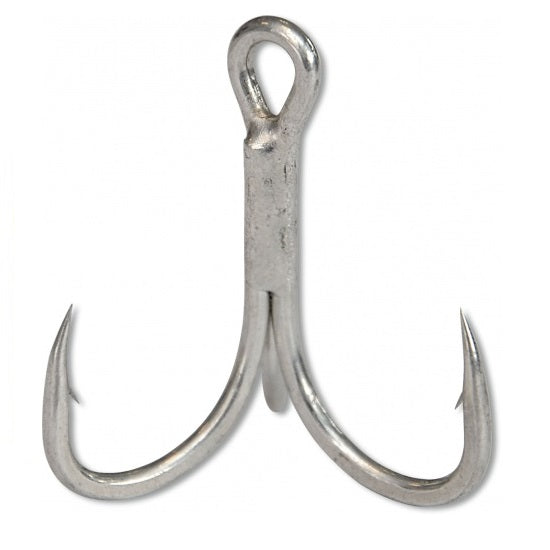 Ancora Black Cat Curved Point Treble Hook Numarul 1/0