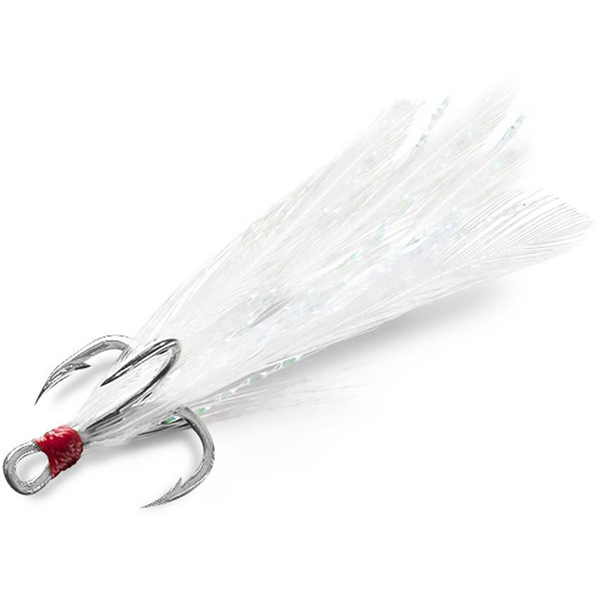 Ancora Delphin B!RD Hook TRIPLE Pene Albe 3buc/pac