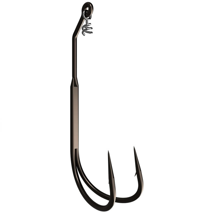 Ancora Dubla MUSTAD Frog Trailer Double Hook Strong 2buc/pac
