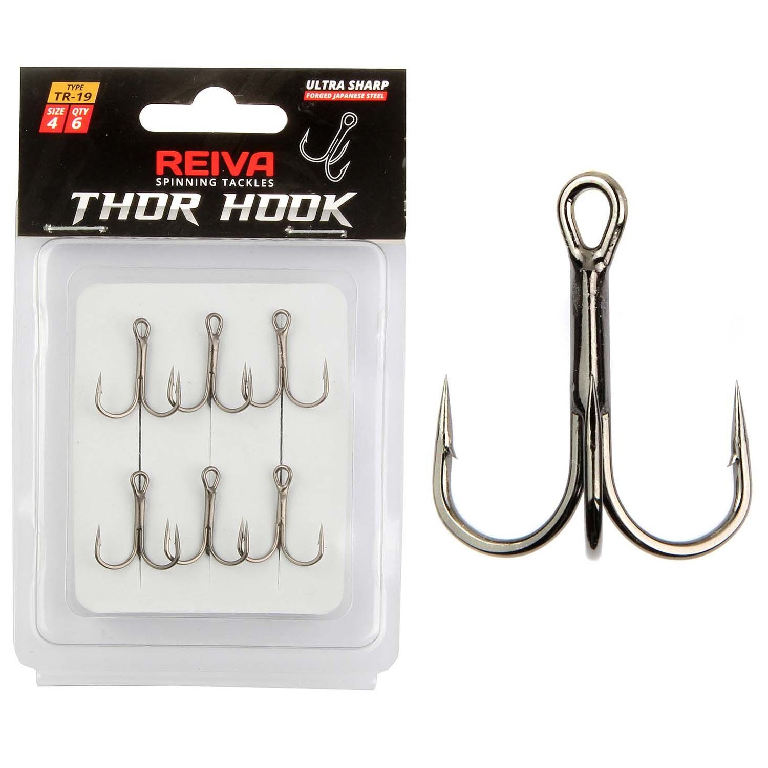 Ancora Reiva Treble Hook TR-19 6buc/pac