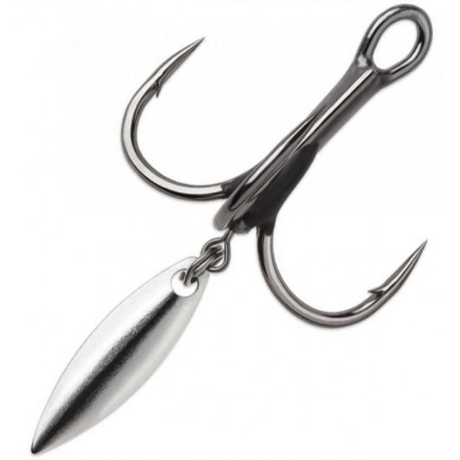 Ancora VMC 7548 Black/Nickel Paleta Silver Nr.12, 3buc/pac
