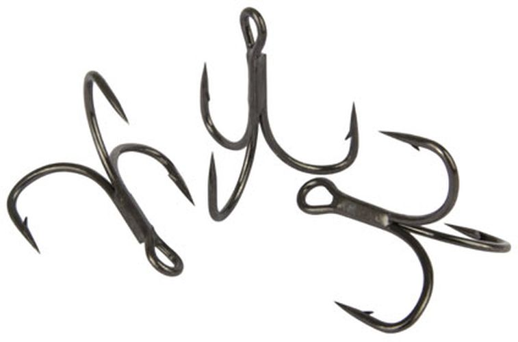 Ancore Fox Rage Predator Power Point X-Strong Barbed Treble Hook, Size 2, 6buc/pac 