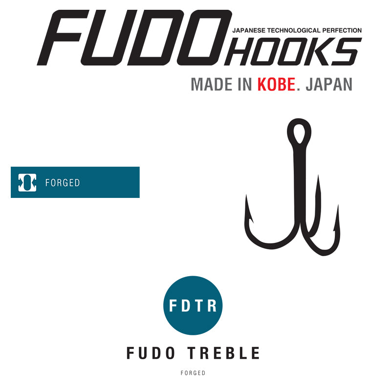 Ancore Fudo Treble (FDTR-UV) nr.4  6buc/cutie