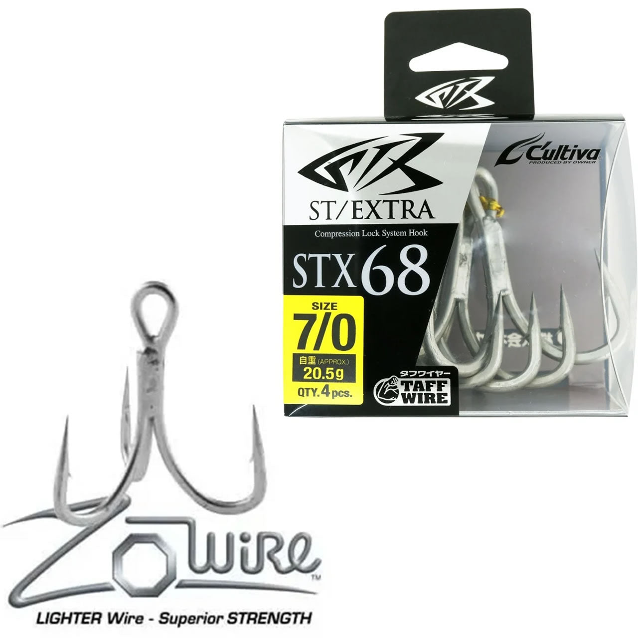 Ancore Triple CULTIVA STX-68TN 5668 Taff Wire 4buc/pac