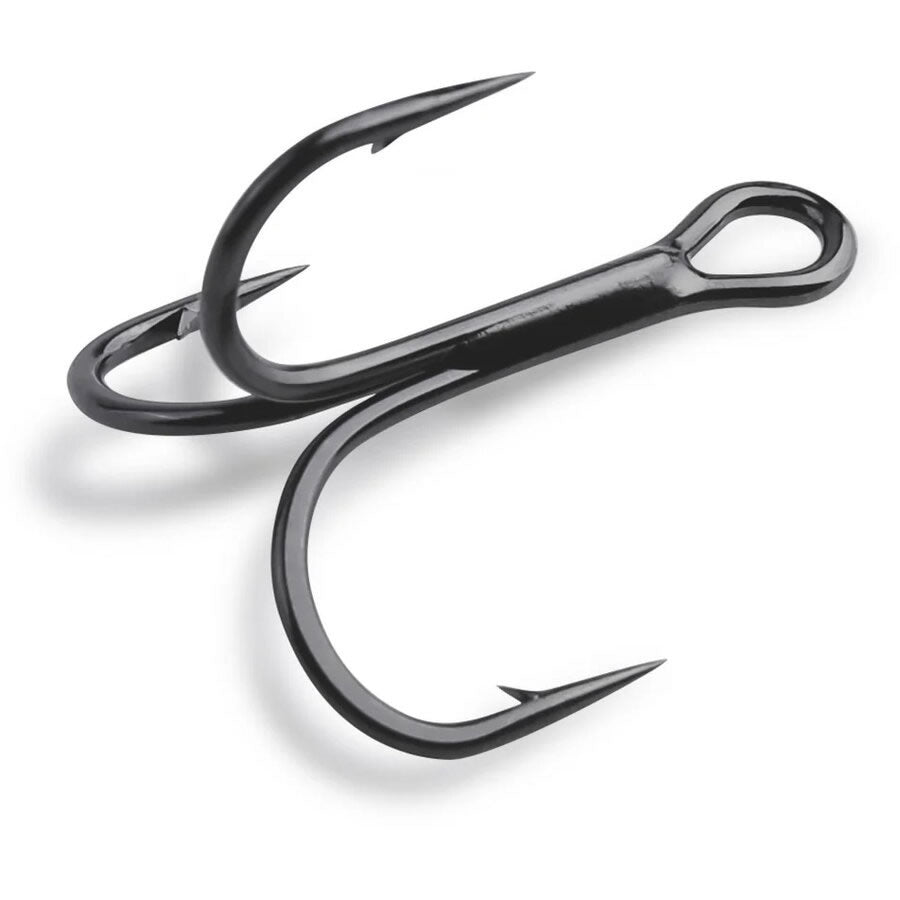 Ancore Triple MUSTAD KVD Elite Round Bend Treble Hook 1X Strong 5buc/pac