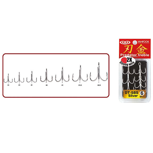 Ancore Triple Vanfook DT-58S Predator Treble