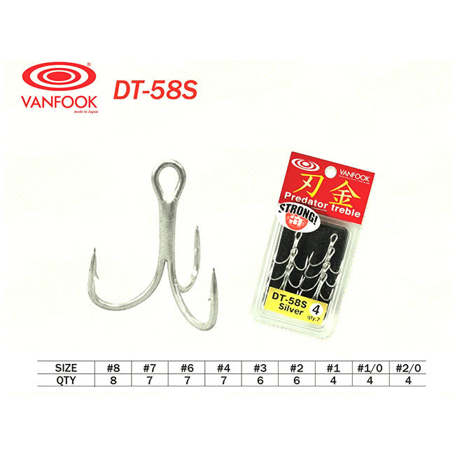 Ancore Triple Vanfook DT-58S Predator Treble