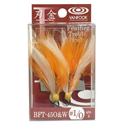Ancore Vanfook BFT-45 Orange and White Treble nr1, 2buc/plic
