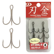 Ancore Vanfook DT-38BL-B Barbless Treble nr.16, 7buc/plic
