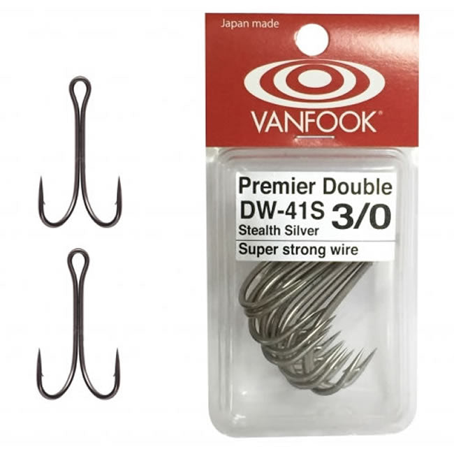 Ancore duble Vanfook DW-41S Double Treble 8buc/plic