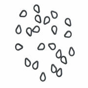 Anouri Mivardi Tear Drop Rings, 25 buc/plic